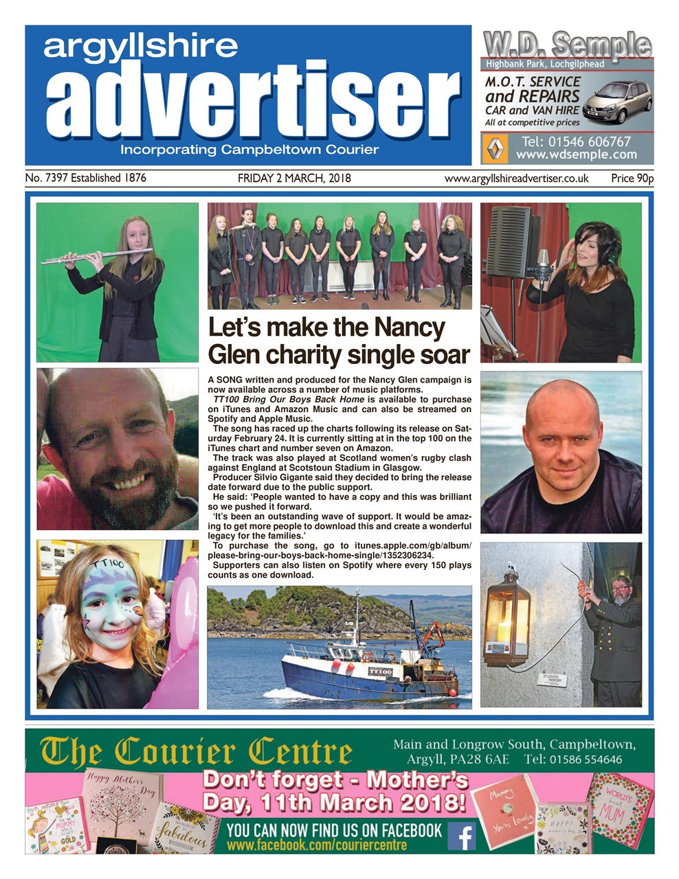 Argyllshire Advertiser Preview Pages