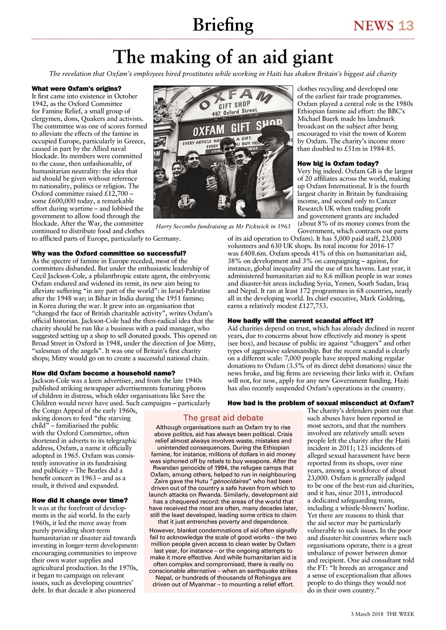 The Week Preview Pages