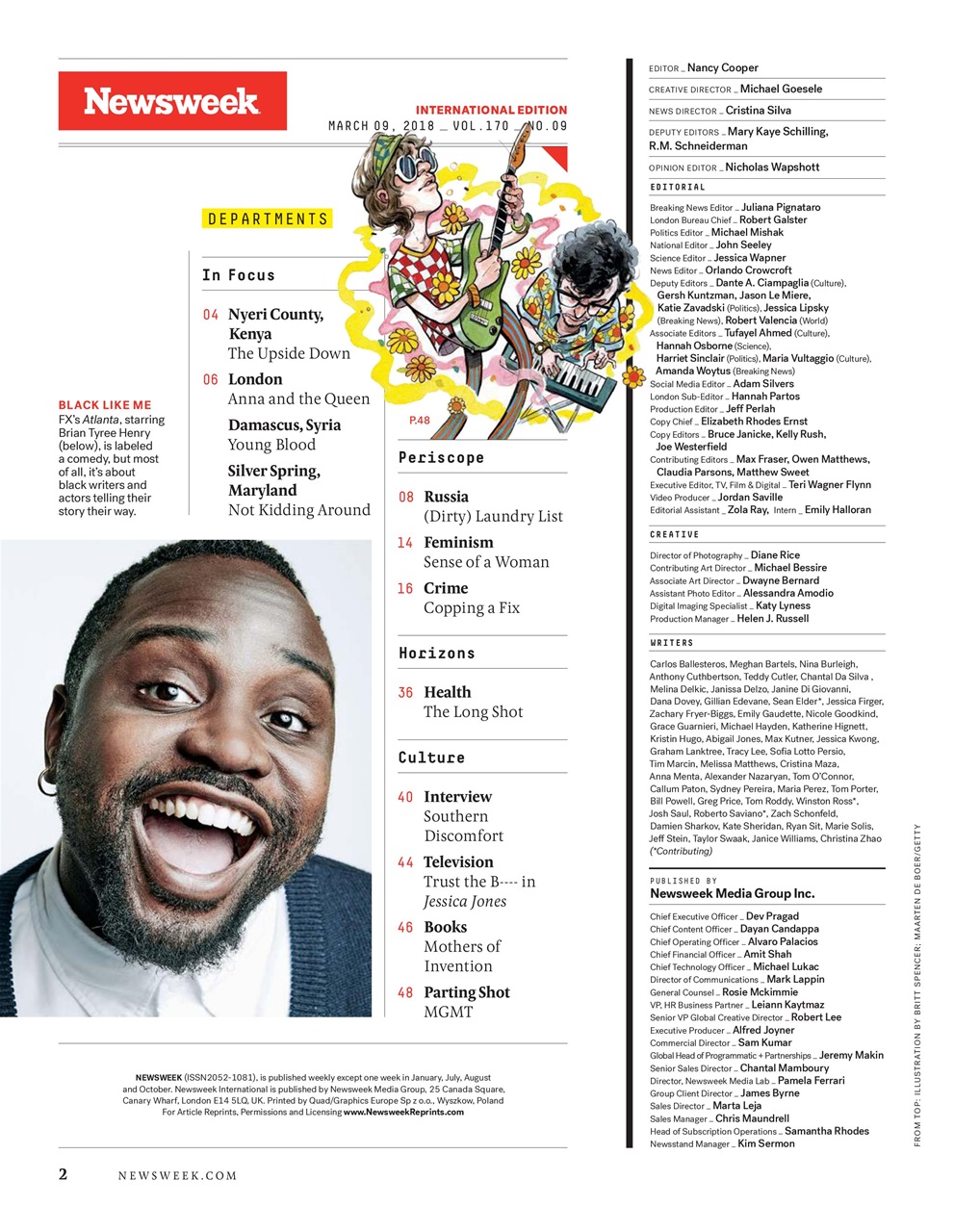 Newsweek International Preview Pages