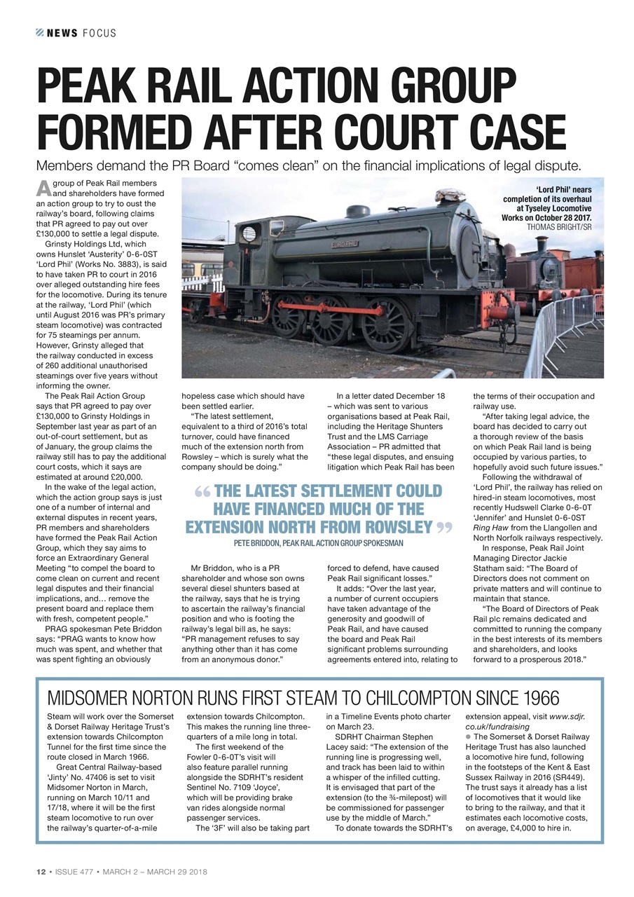 Steam Railway Preview Pages