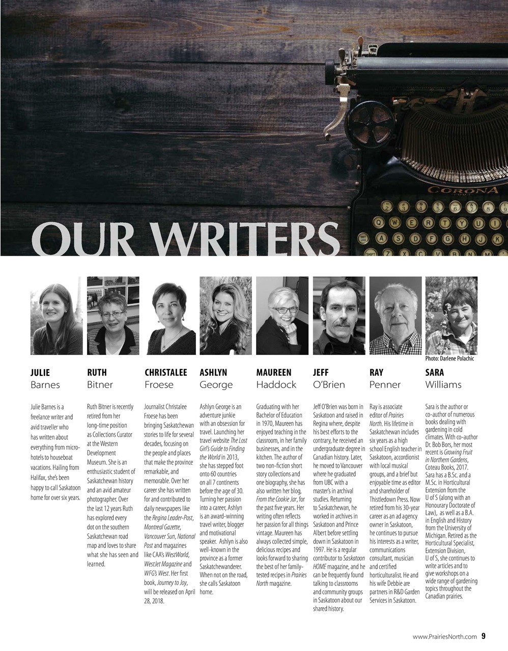 Prairies North Magazine Preview Pages