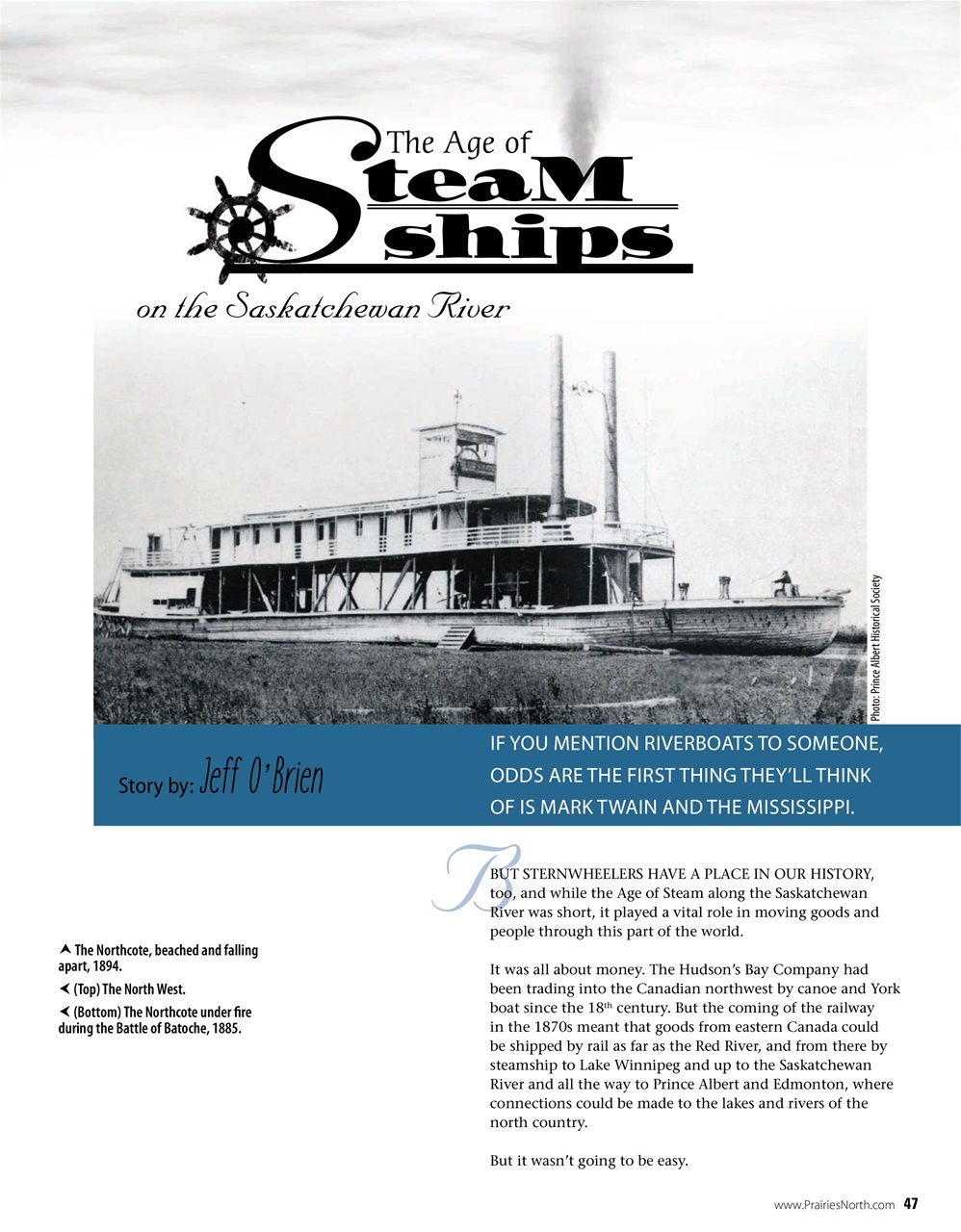 Prairies North Magazine Preview Pages