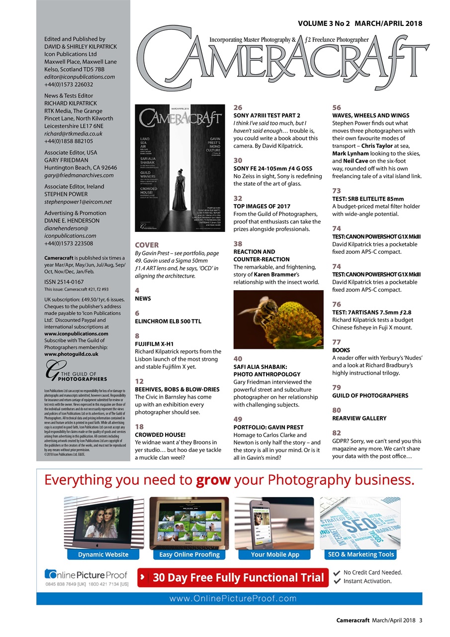 f2 Cameracraft Preview Pages