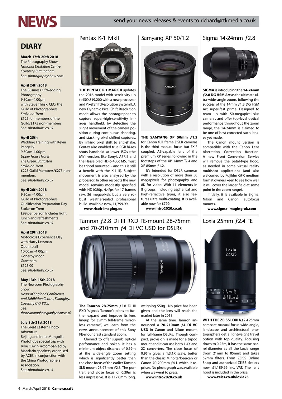 f2 Cameracraft Preview Pages