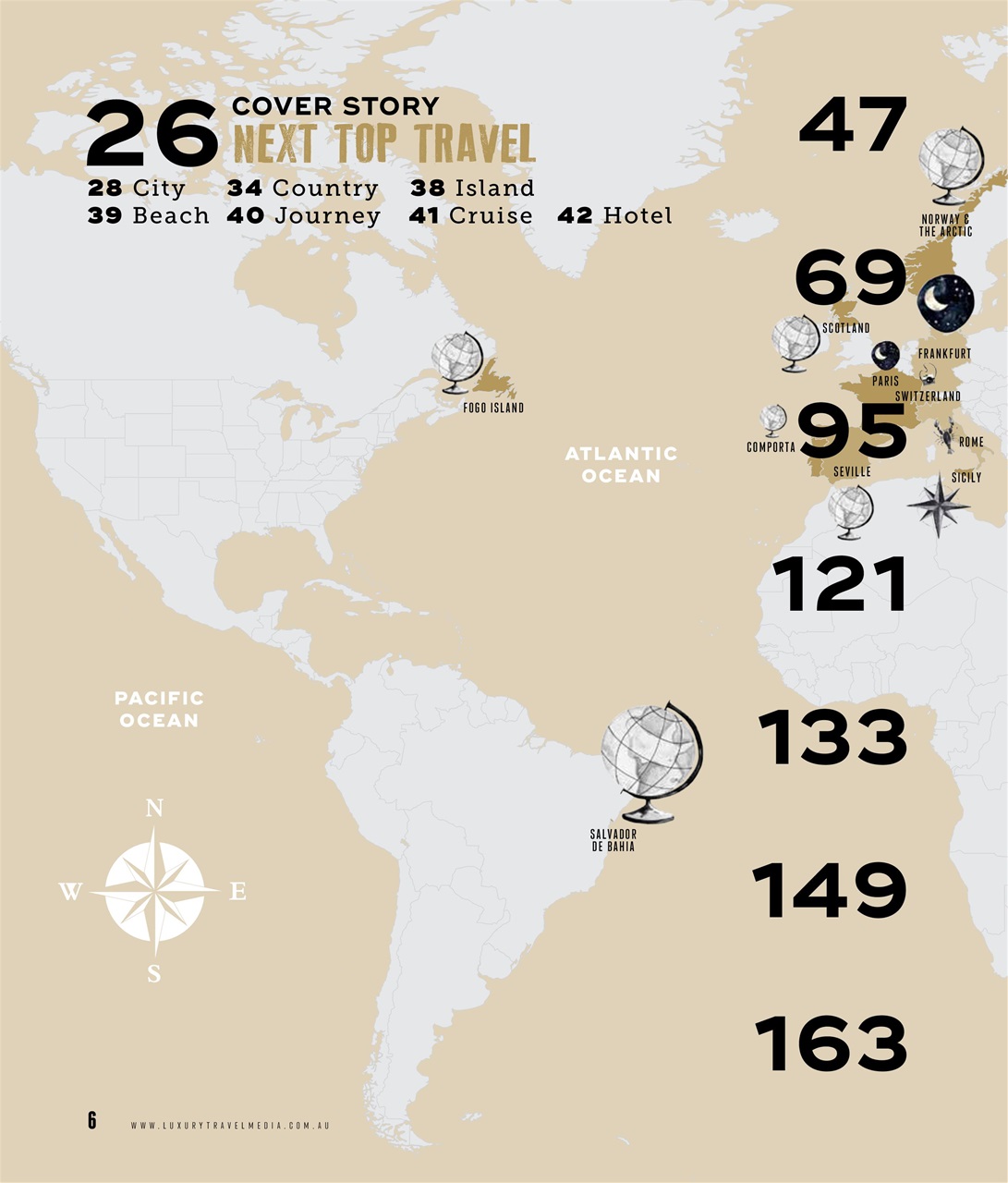 Luxury Travel Preview Pages