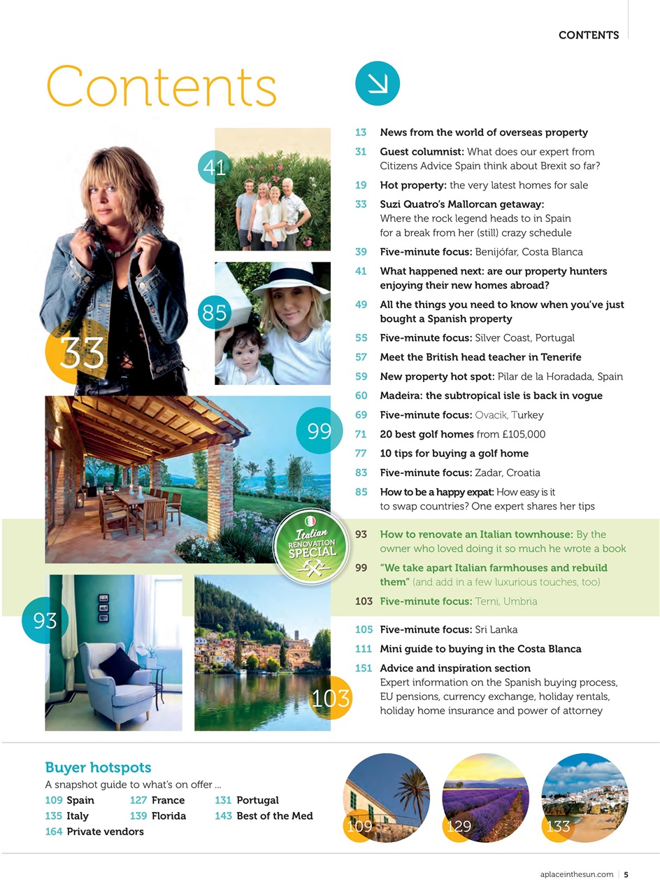 A Place in the Sun Magazine Preview Pages