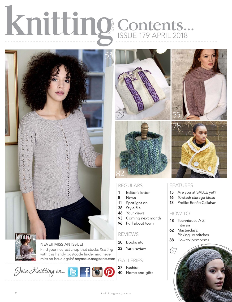 Knitting Preview Pages