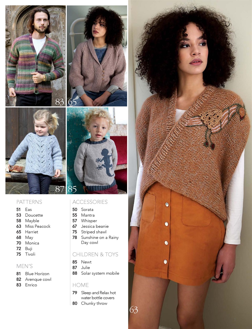 Knitting Preview Pages