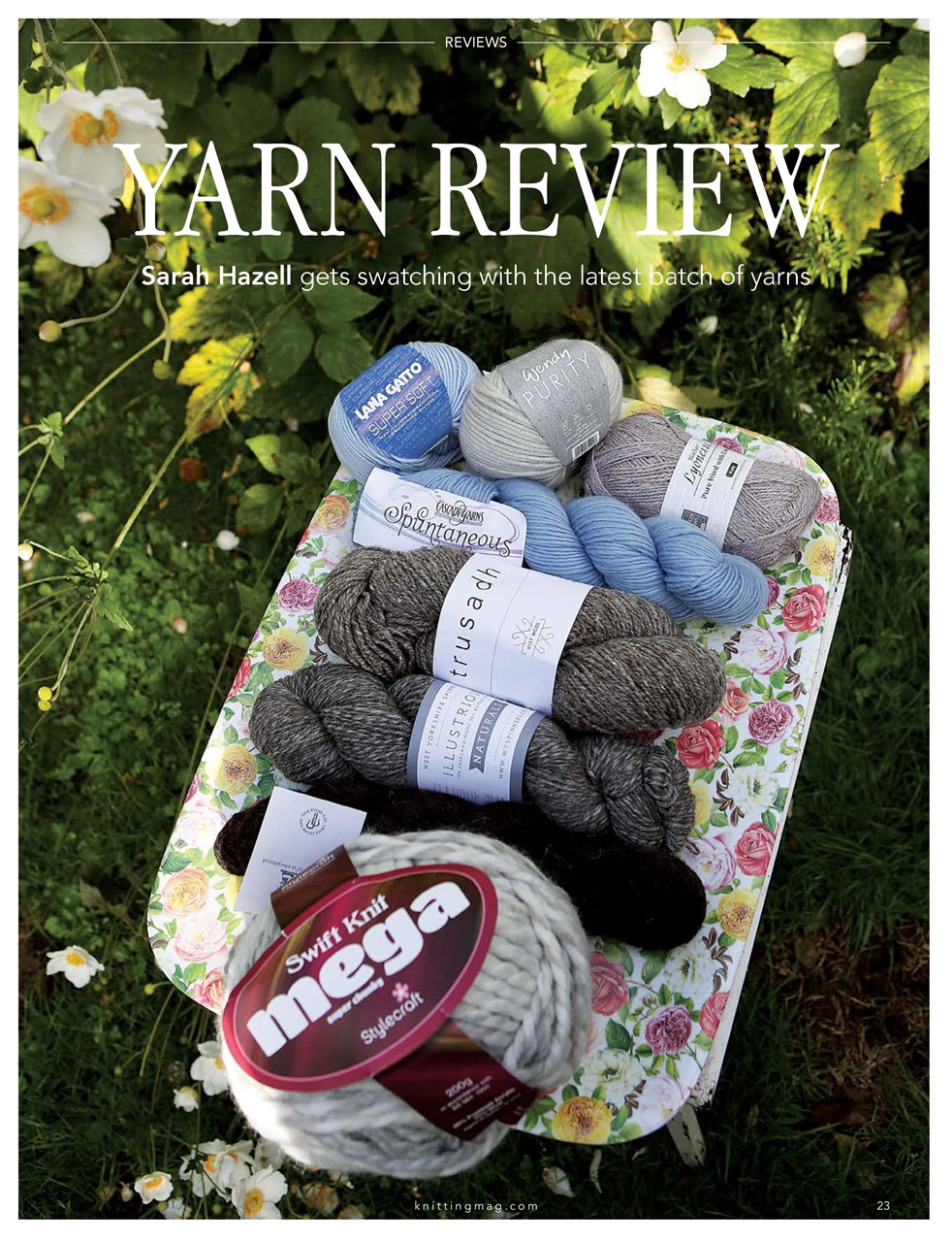 Knitting Preview Pages