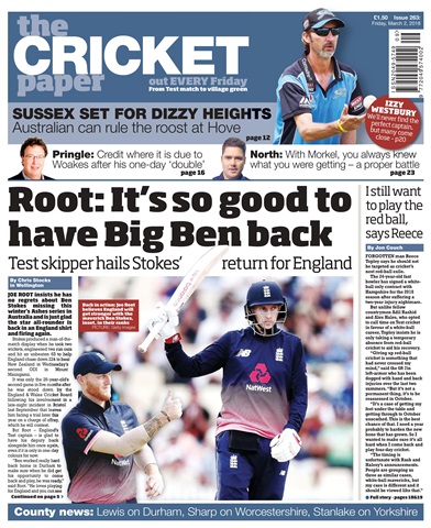 The Cricket Paper issue 2nd March 2018