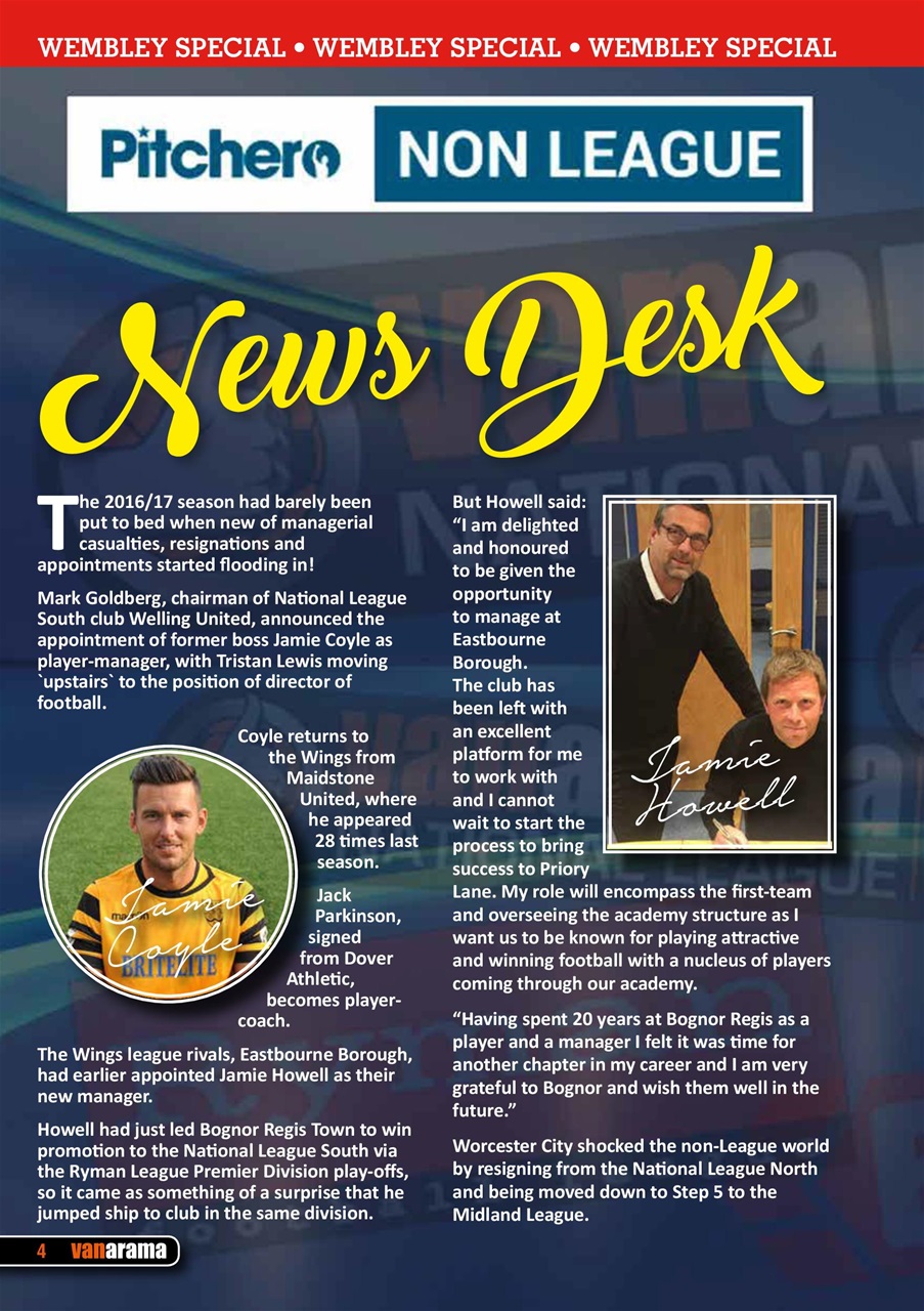 TheNonLeague Magazine Preview Pages