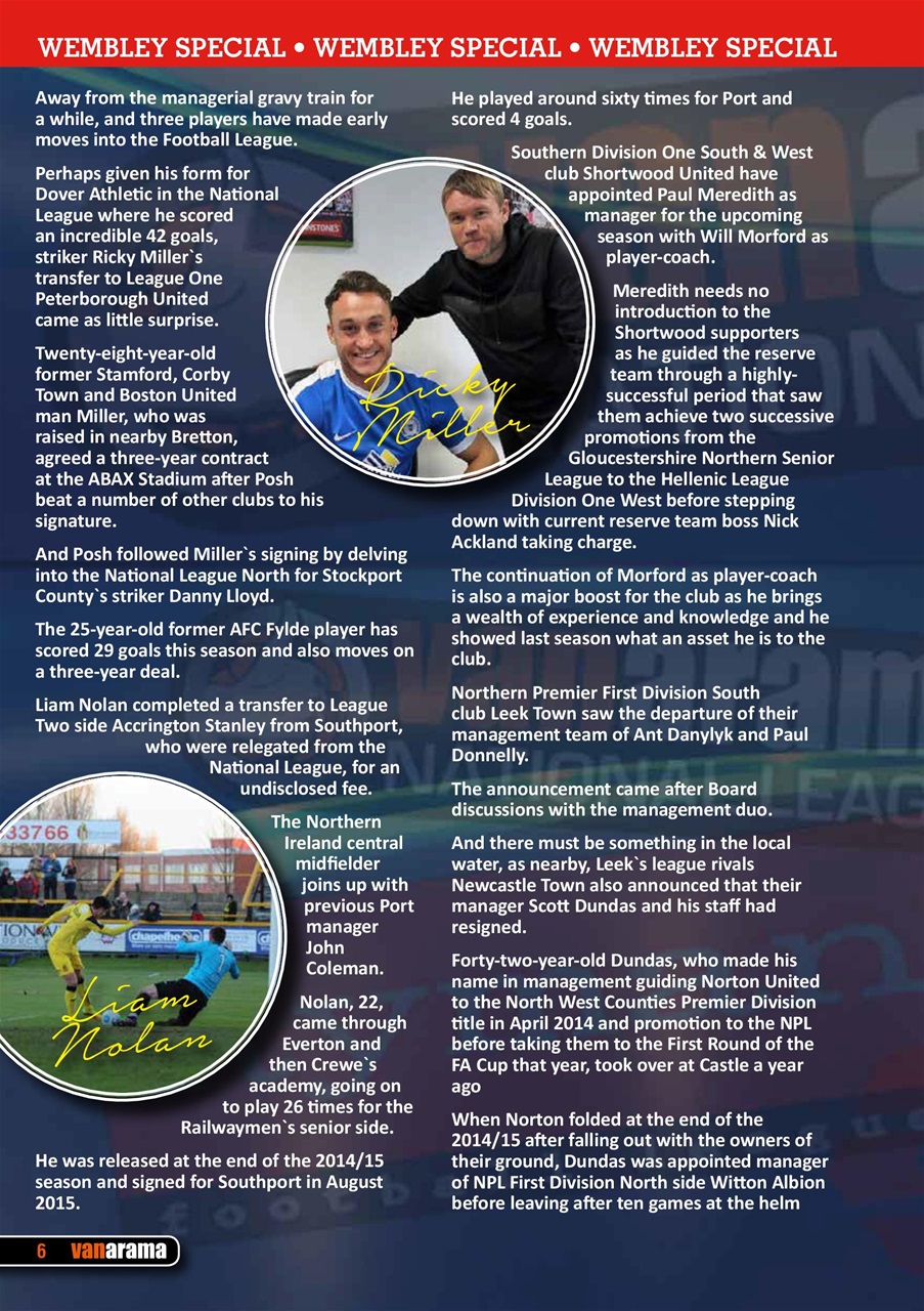 TheNonLeague Magazine Preview Pages
