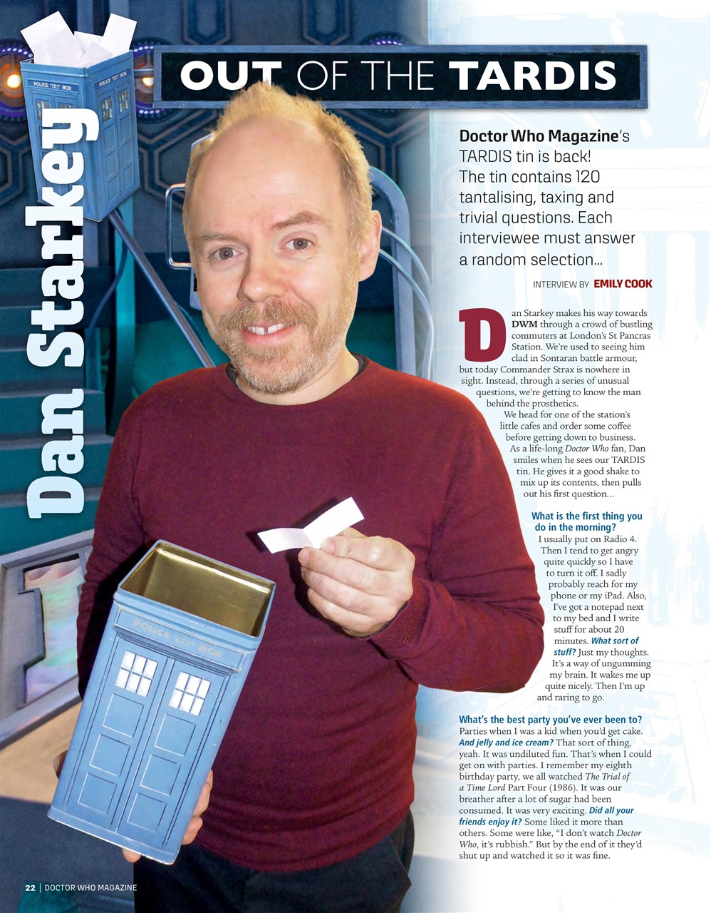 Doctor Who Magazine Preview Pages