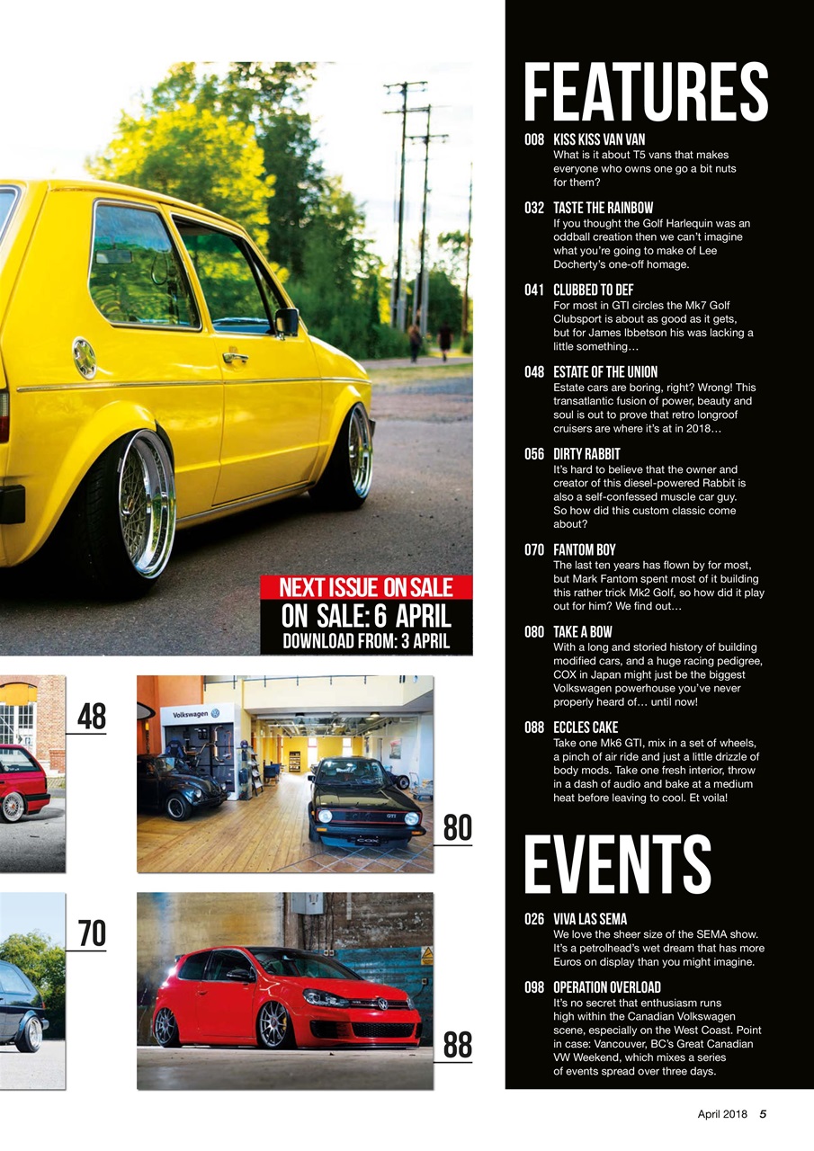 Performance VW Preview Pages