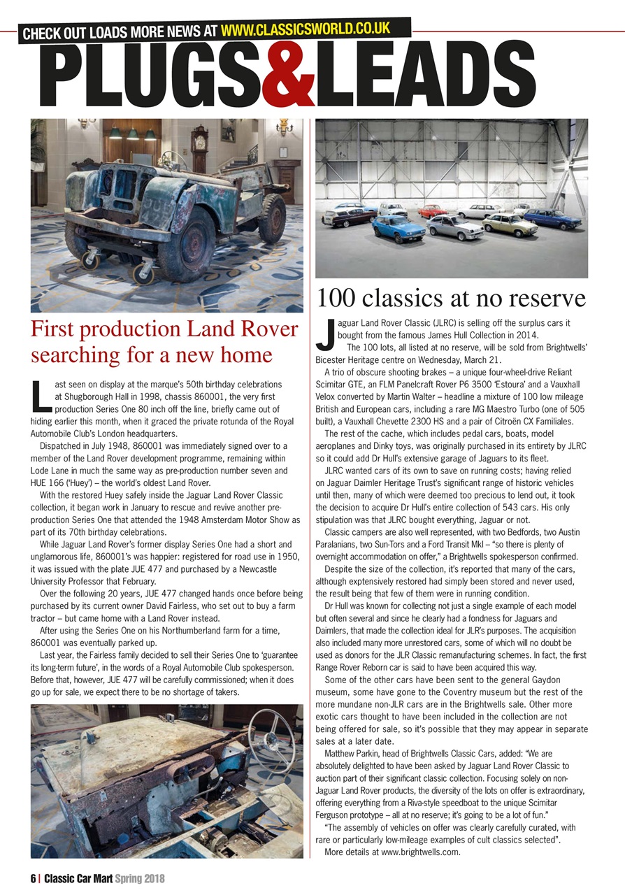 Classic Car Mart Preview Pages