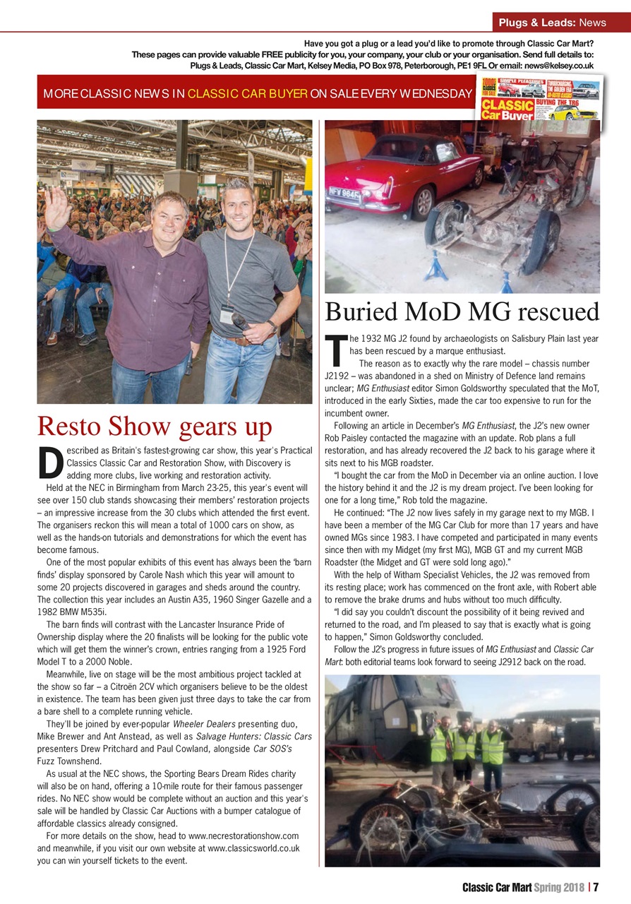 Classic Car Mart Preview Pages