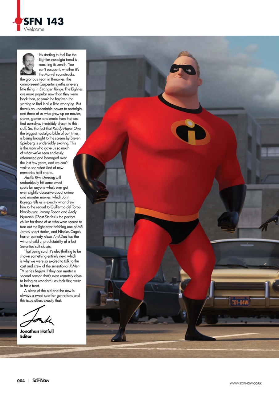 SciFiNow Preview Pages