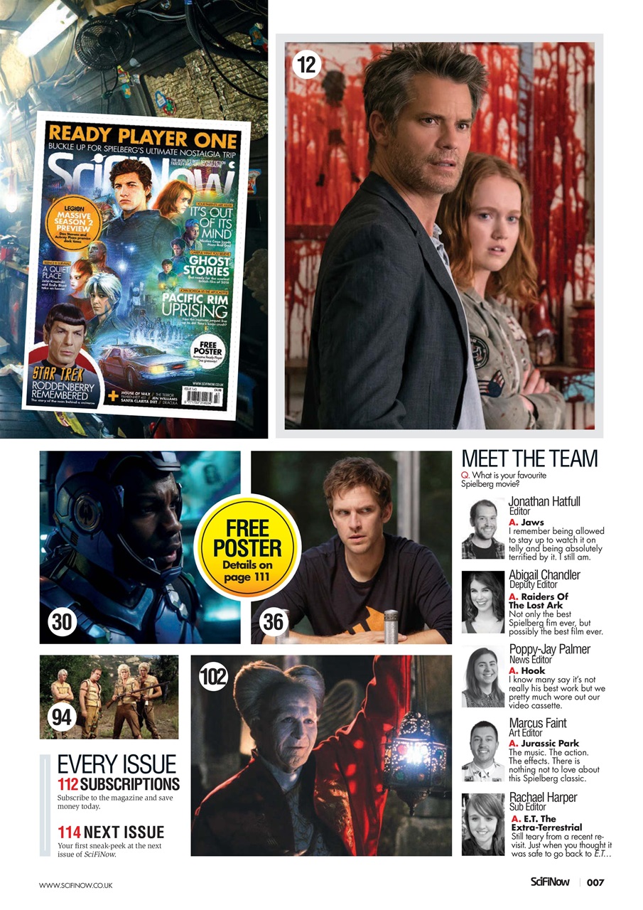 SciFiNow Preview Pages