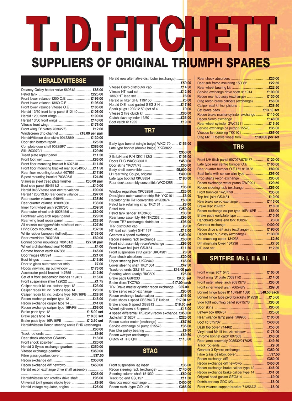 Triumph World Preview Pages