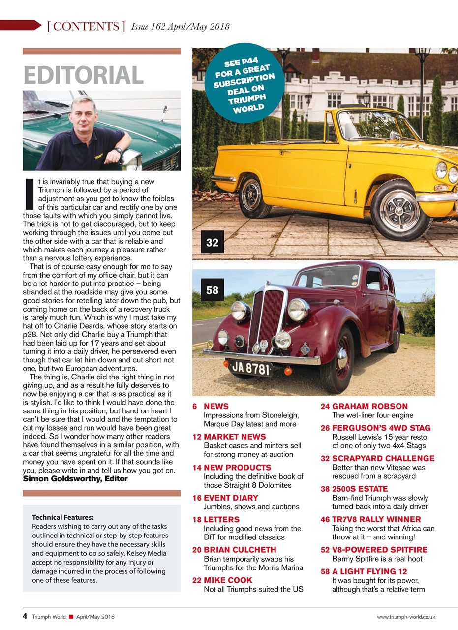 Triumph World Preview Pages