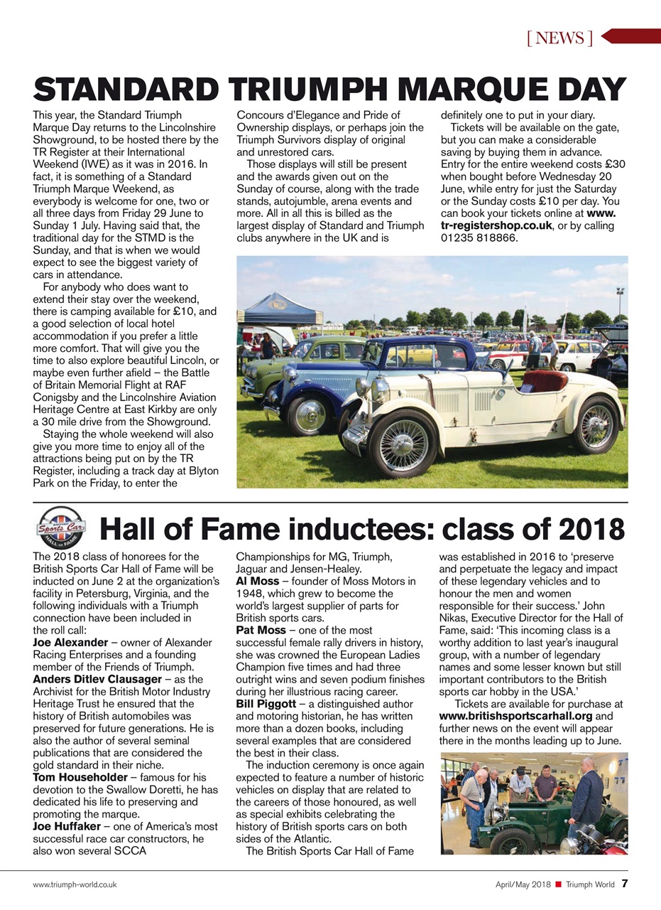 Triumph World Preview Pages