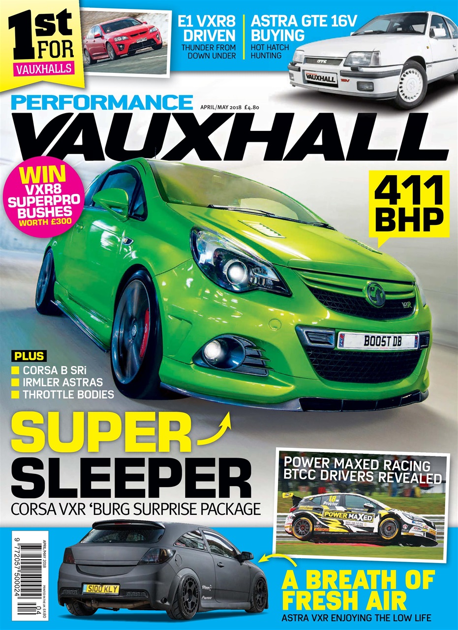 Performance Vauxhall Preview Pages