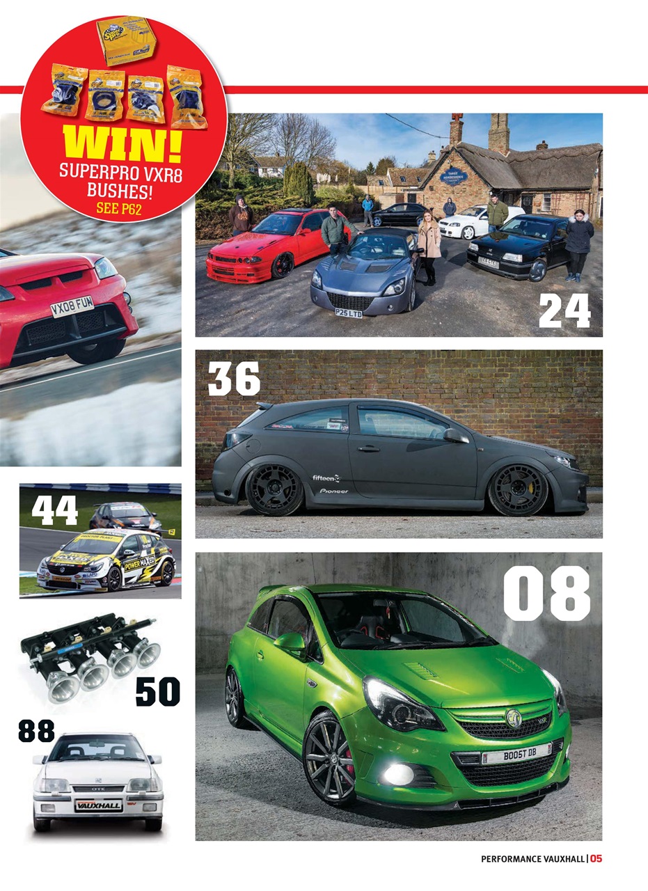 Performance Vauxhall Preview Pages