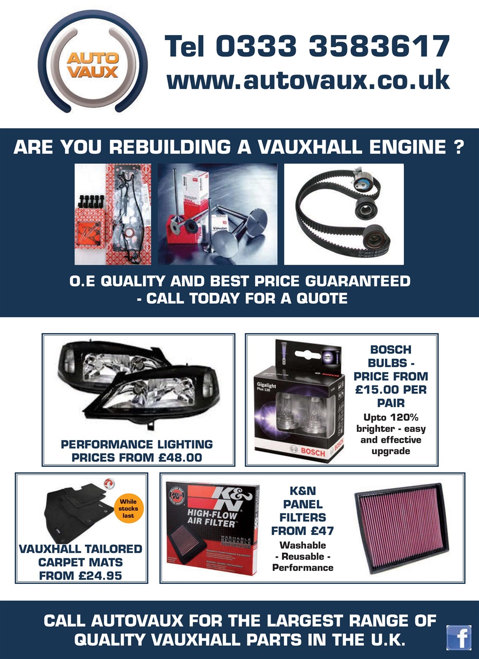 Performance Vauxhall Preview Pages