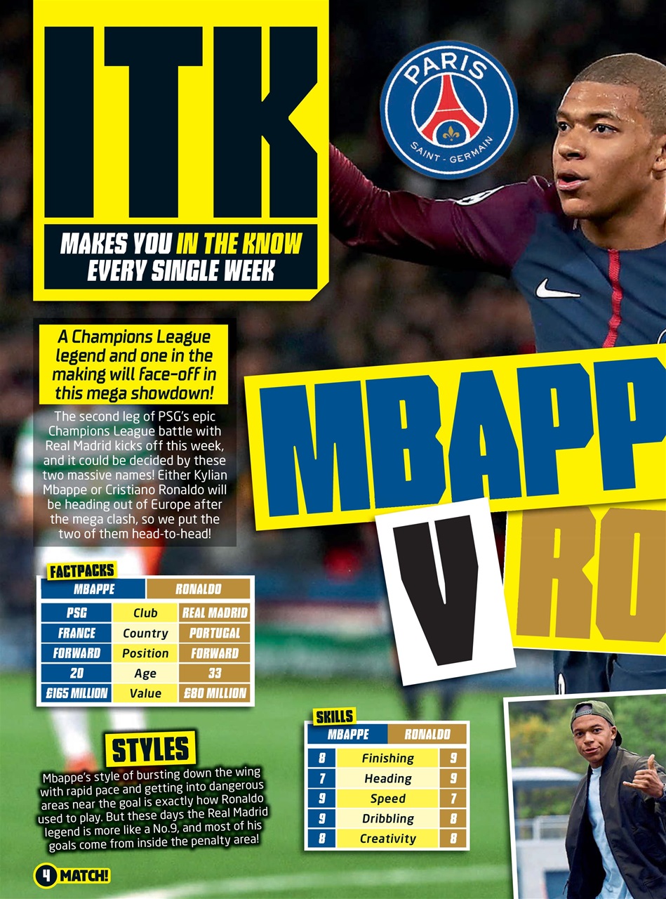 Match Preview Pages