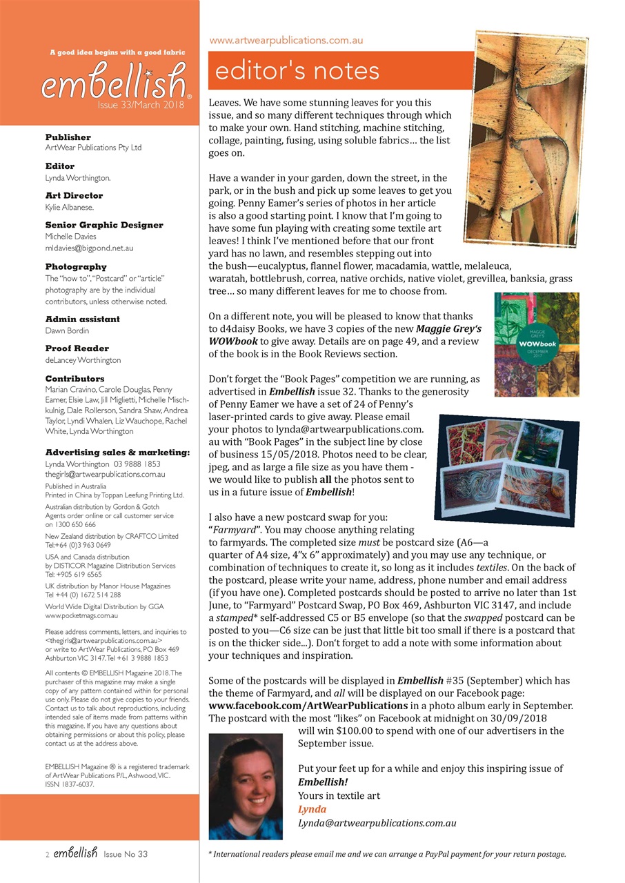 Embellish Preview Pages