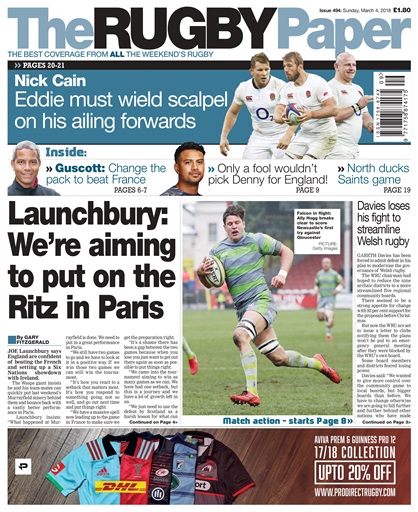 The Rugby Paper issue 