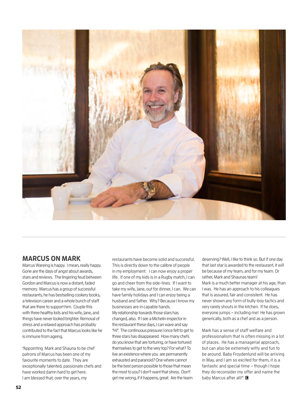 Chef & Restaurant Magazine Preview Pages