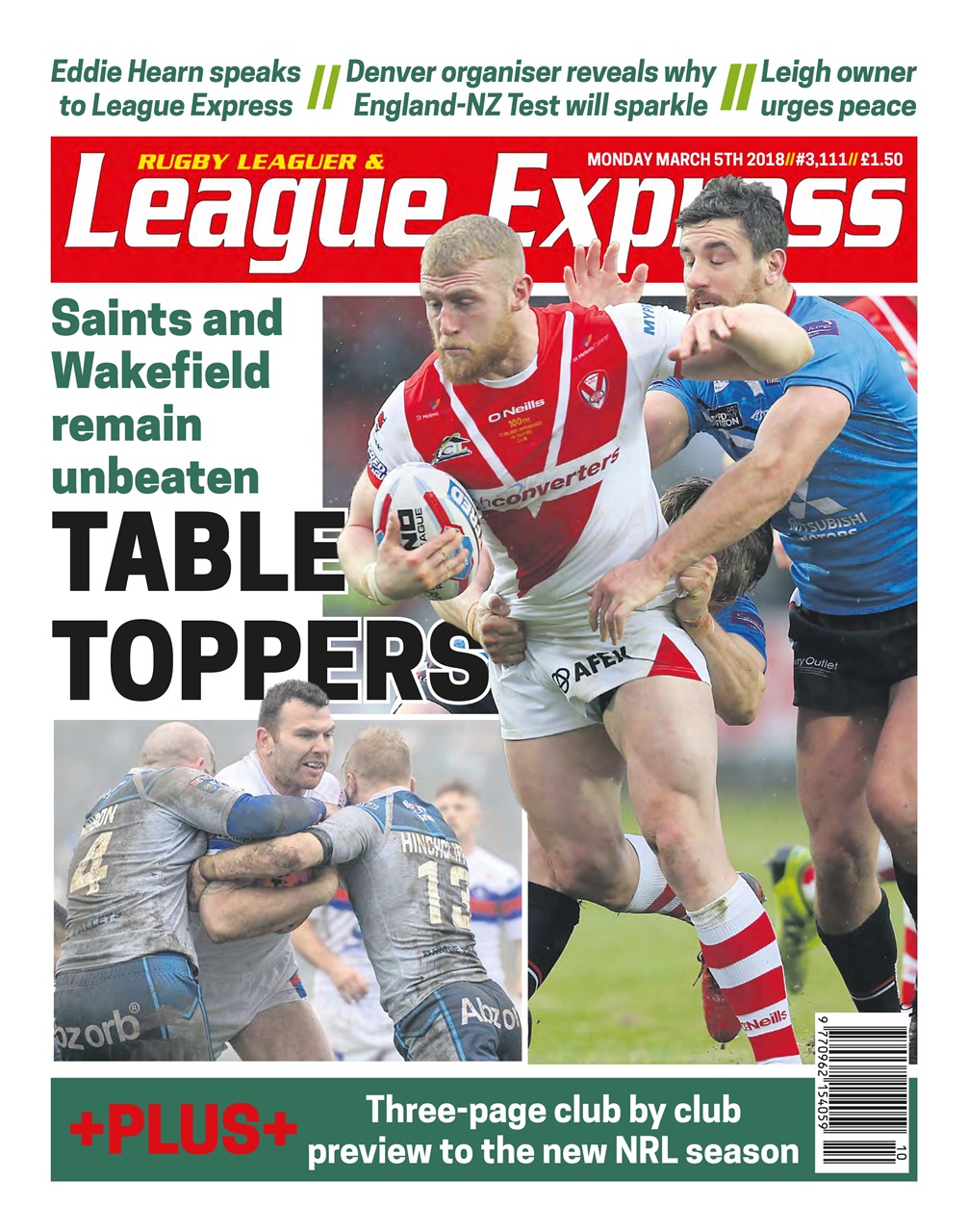 League Express Preview Pages