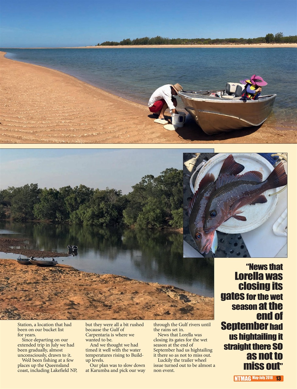 North Australian Fishing and Outdoors Magazine Preview Pages