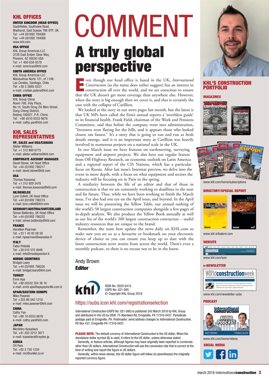 International Construction Preview Pages