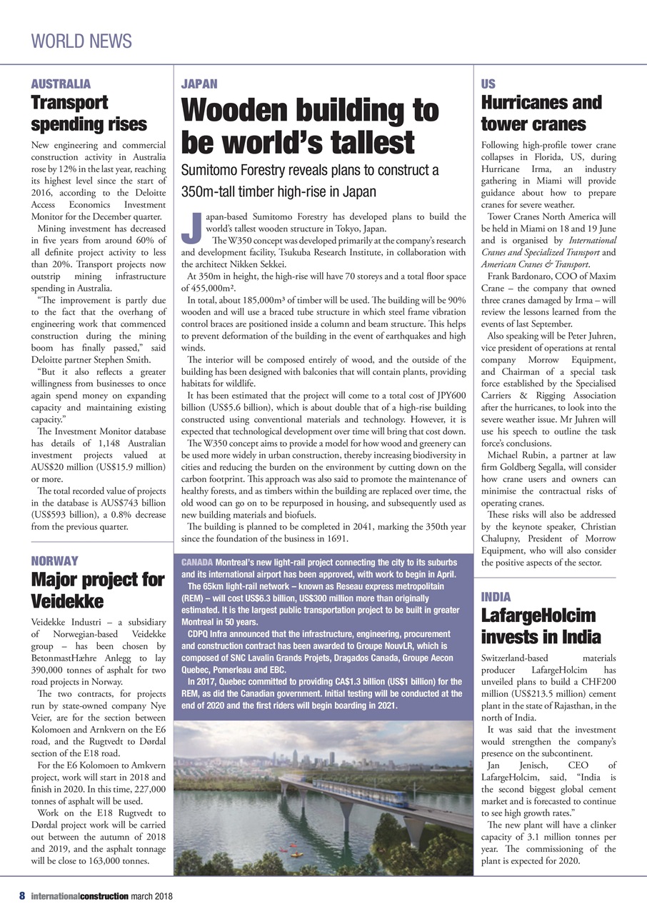 International Construction Preview Pages