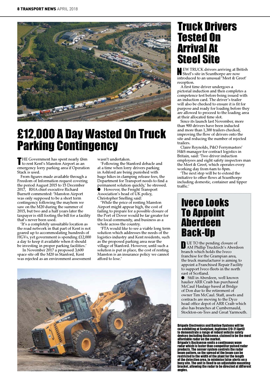 Transport News Preview Pages