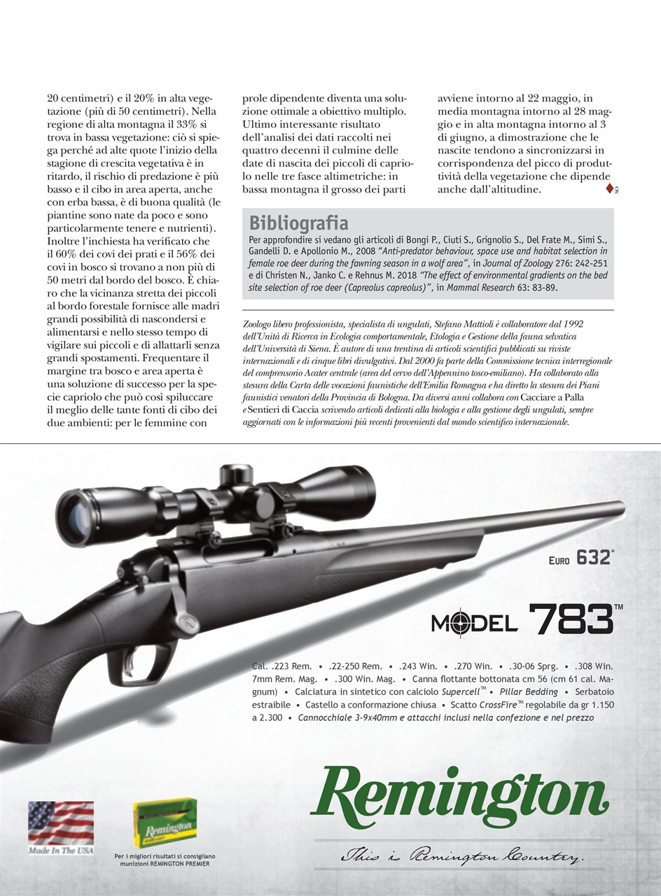 Caccia Magazine Preview Pages