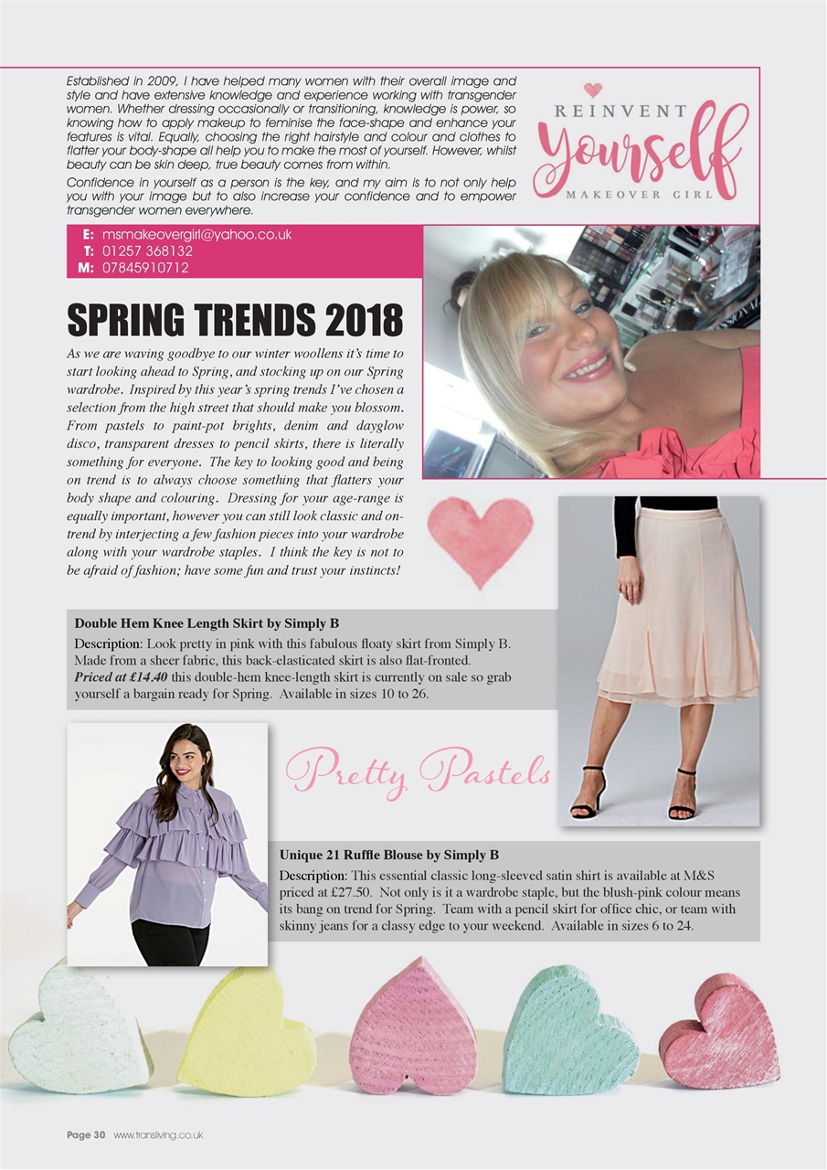 Transliving Magazine Preview Pages