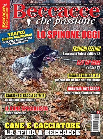 BECCACCE CHE PASSIONE issue Mar-Apr 2018