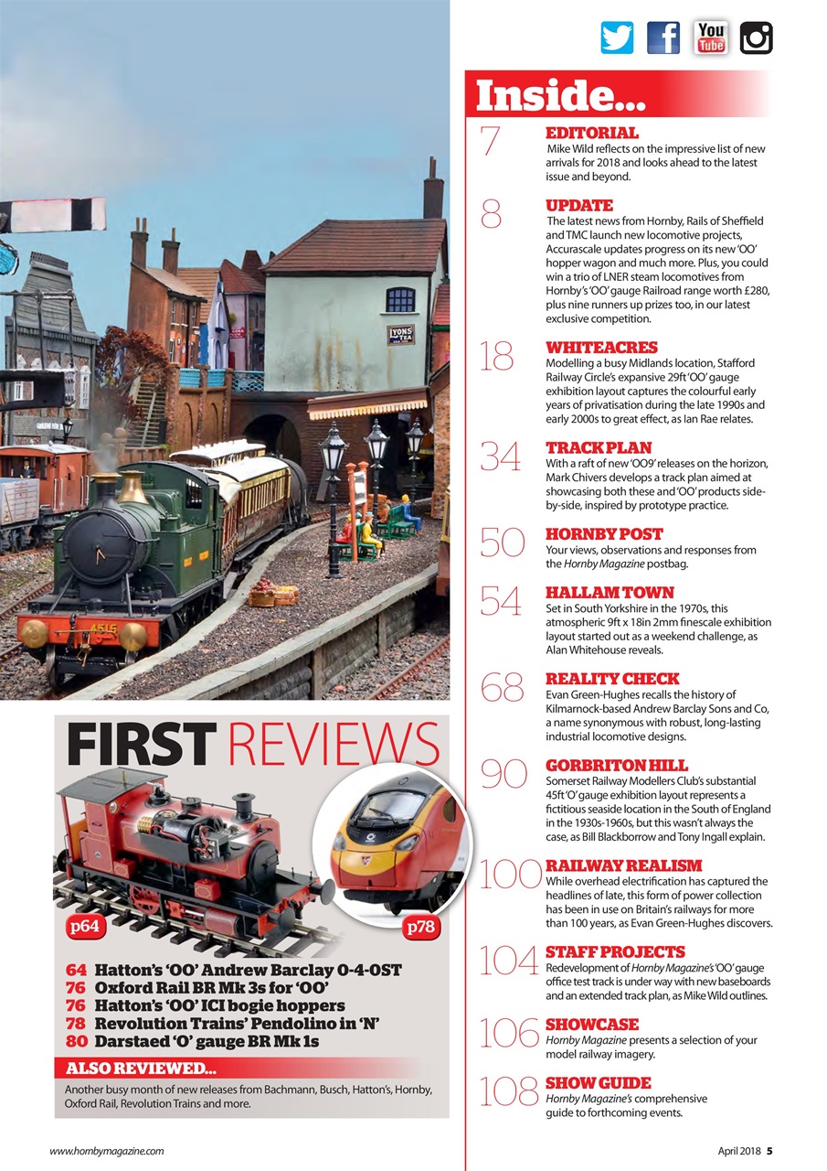 Hornby Magazine Preview Pages
