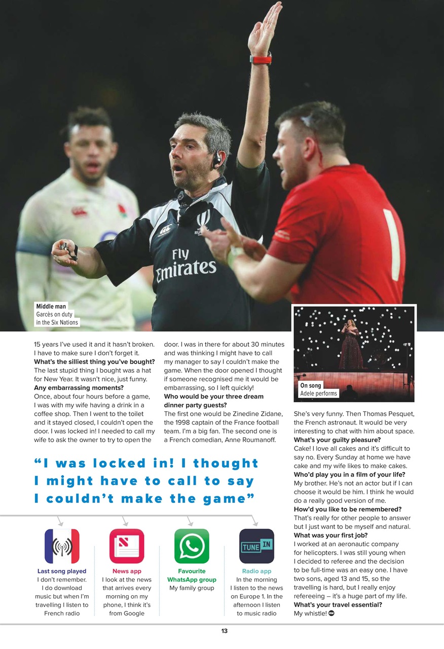 Rugby World Preview Pages