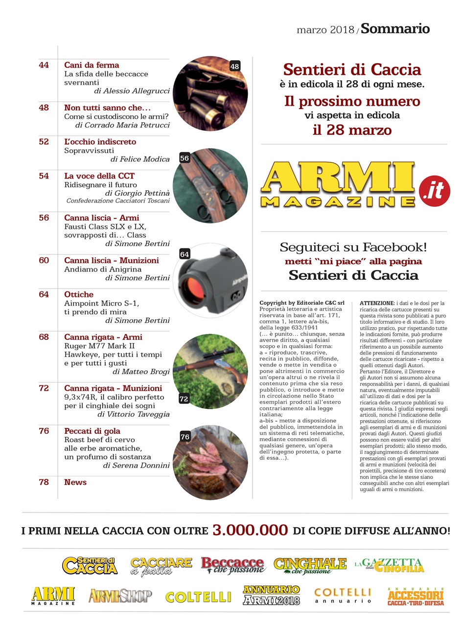 SENTIERI DI CACCIA Preview Pages