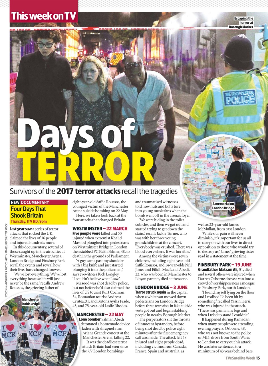 TV & Satellite Week Preview Pages