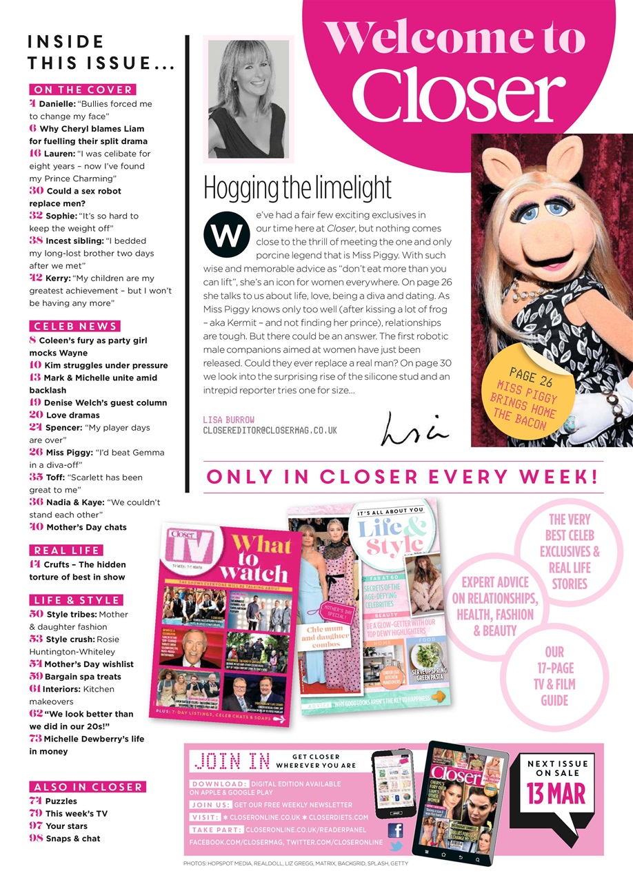 Closer Preview Pages