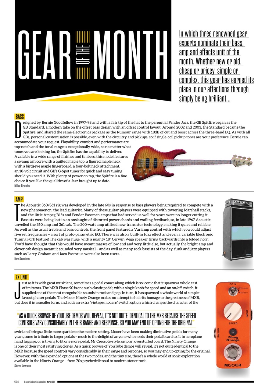 Bass Player UK Preview Pages