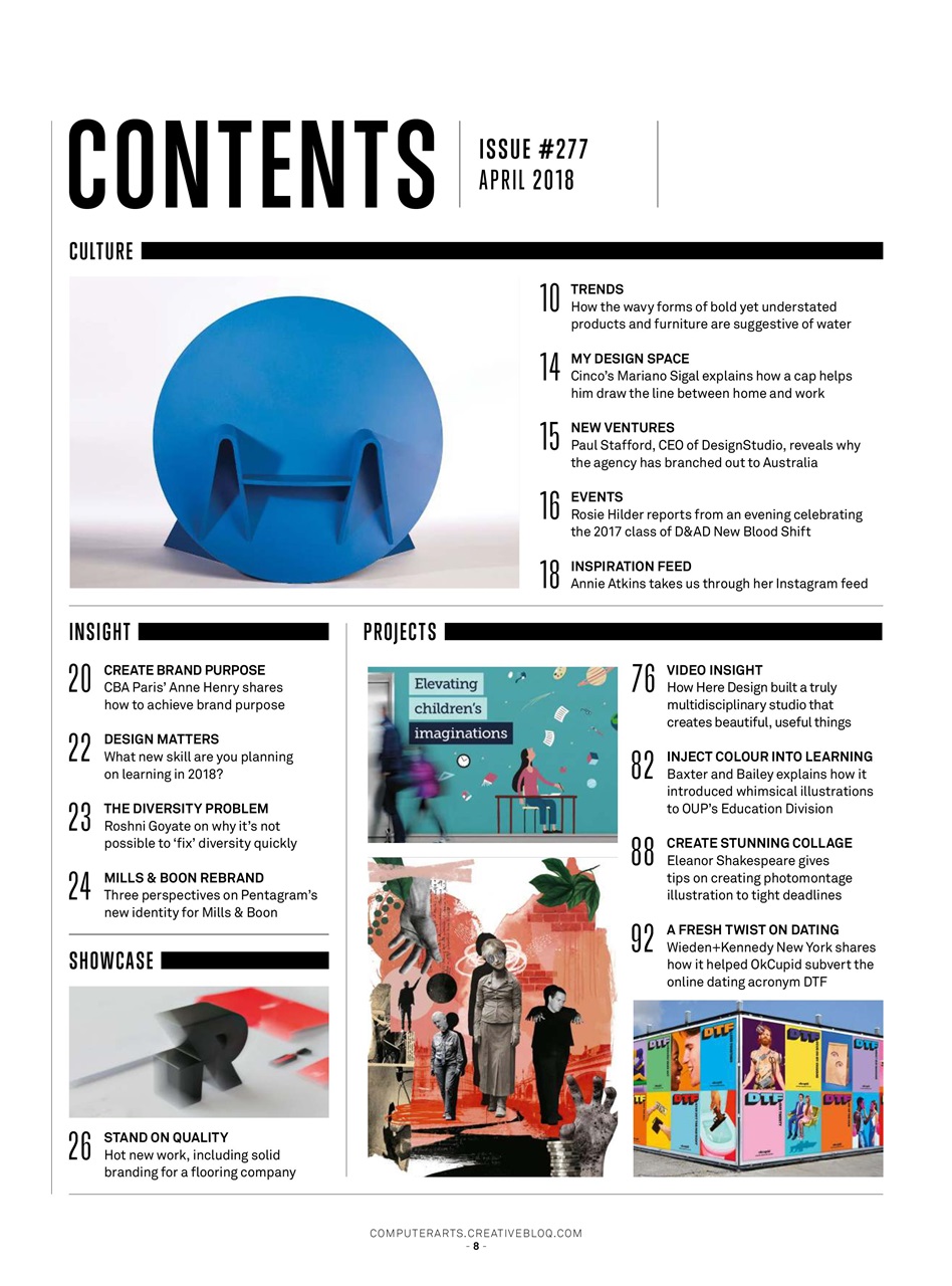 Computer Arts Preview Pages