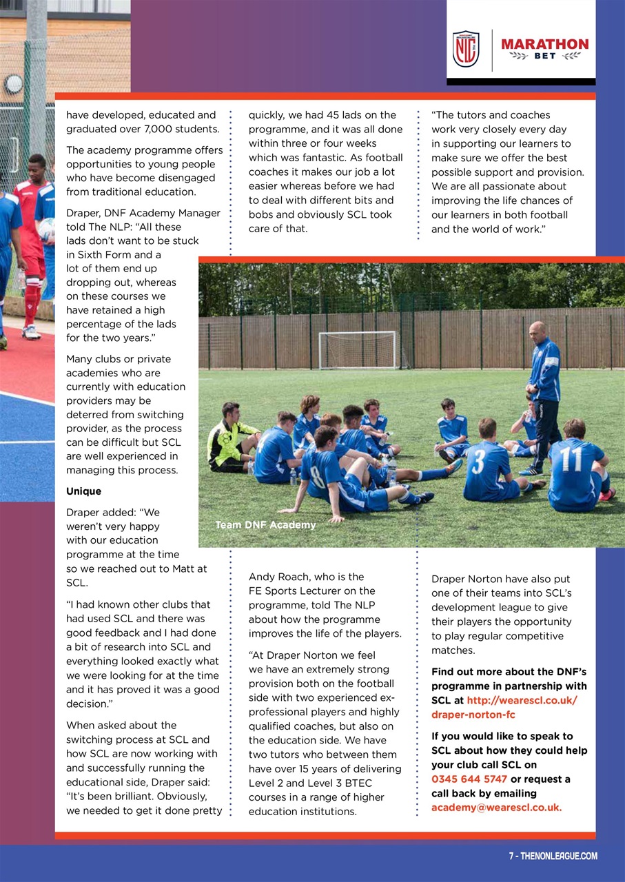 TheNonLeague Magazine Preview Pages