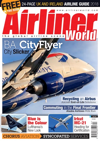 Airliner World issue   April 2018