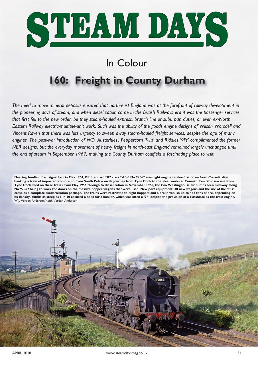 Steam Days Preview Pages